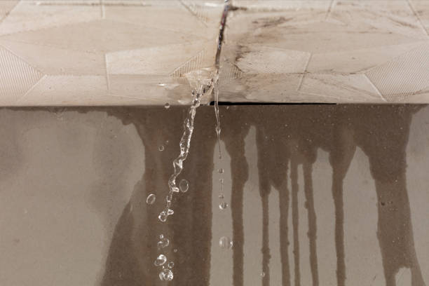 Professional Flood Damage Cleanup technician working in Armstrong, MO